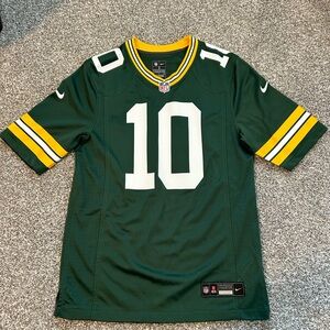 Green Bay Packers #10 Jordan Love Nike Home Game Jersey